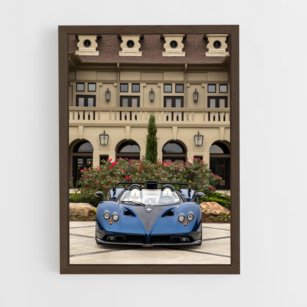 Poster Zonda en Harmonie – affiche Pagani (vue 5)
